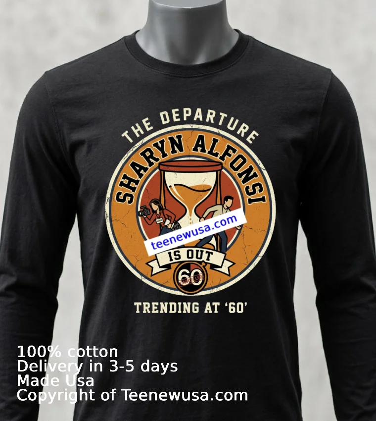 Sharyn Alfonsi Is Out At ‘60 Minutes’ T Shirt - balck-shirt Sharyn Alfonsi Is Out At 60 Minutes T Shirt Balck Shirt