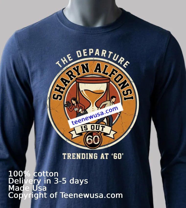 Sharyn Alfonsi Is Out At ‘60 Minutes’ T Shirt - navy-shirt Sharyn Alfonsi Is Out At 60 Minutes T Shirt Navy Shirt