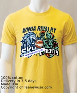 Sky Vs Liberty Wnba Sport T Shirt