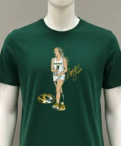Sophie Cunningham Missouri Basketball Superstar Pose Signature Shirt