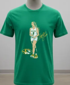 Sophie Cunningham Missouri Basketball Superstar Pose Signature Shirt