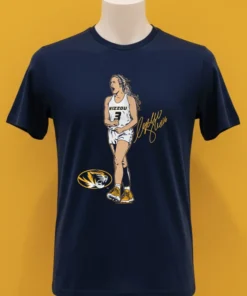 Sophie Cunningham Missouri Basketball Superstar Pose Signature Shirt