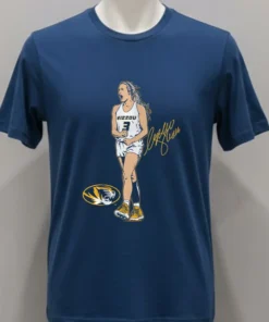 Sophie Cunningham Missouri Basketball Superstar Pose Signature Shirt