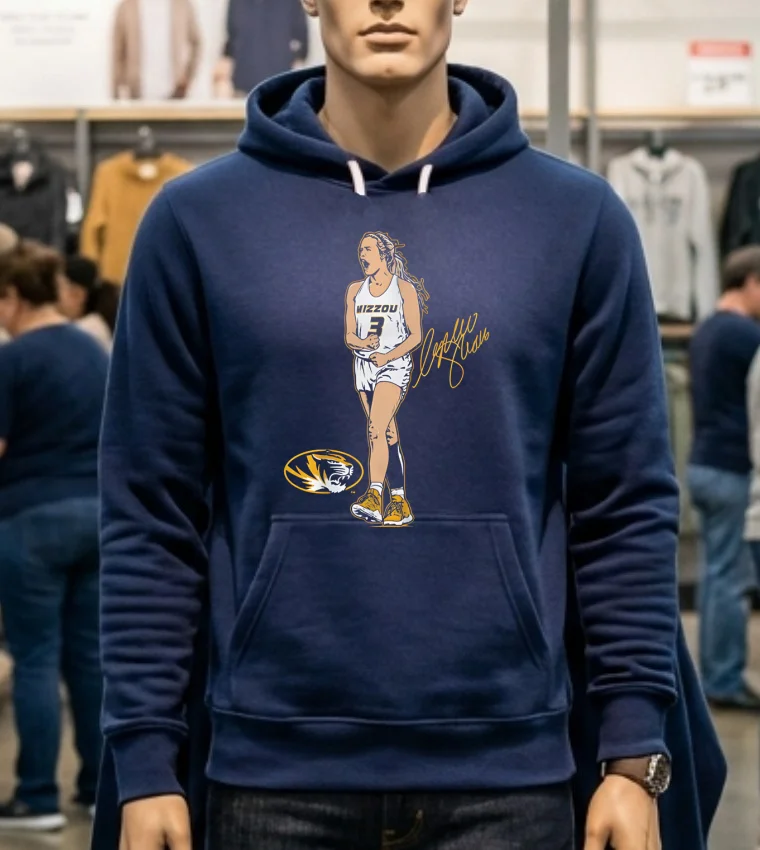 Sophie Cunningham Missouri Basketball Superstar Pose Signature Shirt - navy-shirt Sophie Cunningham Missouri Basketball Superstar Pose Signature Shirt Navy Shirt