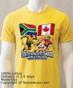 South Africa Vs Canada World Cup 2026 In Los Angeles Inglewood T Shirt
