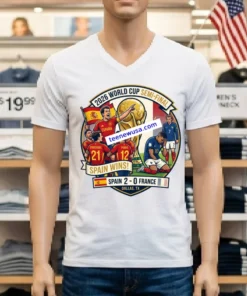 Spain Beat France 2 0 In The 2026 World Cup Semi Final T Shirt