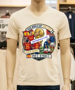 Spain Beat France 2 0 In The 2026 World Cup Semi Final T Shirt
