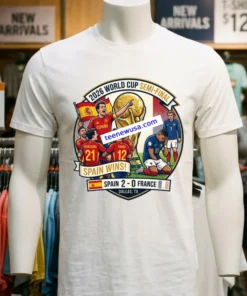 Spain Beat France 2 0 In The 2026 World Cup Semi Final T Shirt