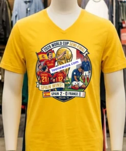 Spain Beat France 2 0 In The 2026 World Cup Semi Final T Shirt