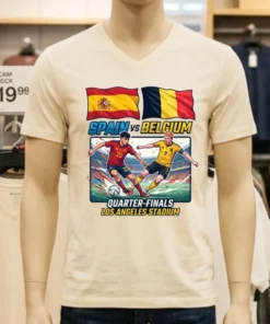 Spain Vs Belgium 2026 World Cup T Shirt