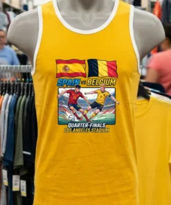 Spain Vs Belgium 2026 World Cup T Shirt