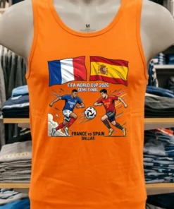 Spain Vs France In The Fifa World Cup 2026 Semi Final At Dallas Stadium