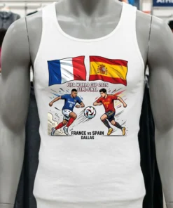 Spain Vs France In The Fifa World Cup 2026 Semi Final At Dallas Stadium