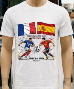 Spain Vs France In The Fifa World Cup 2026 Semi Final At Dallas Stadium