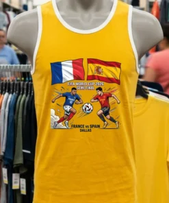 Spain Vs France In The Fifa World Cup 2026 Semi Final At Dallas Stadium