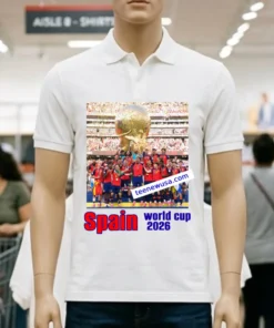 Spain Wins World Cup 2026 Championship T Shirt