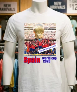 Spain Wins World Cup 2026 Championship T Shirt