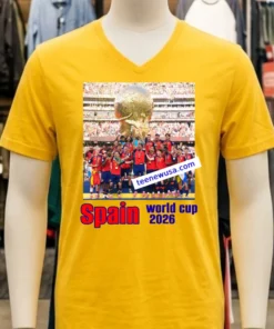 Spain Wins World Cup 2026 Championship T Shirt