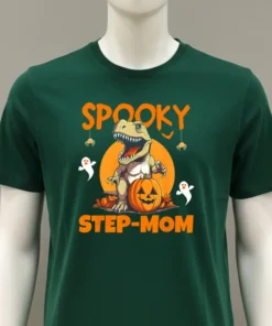 Spooky Step Mother T Rex Halloween Shirt