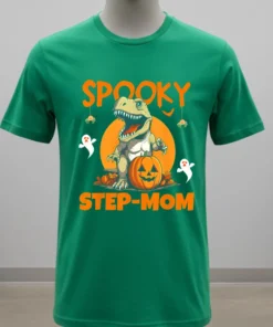 Spooky Step Mother T Rex Halloween Shirt