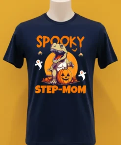Spooky Step Mother T Rex Halloween Shirt