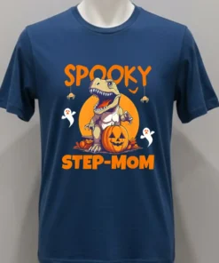 Spooky Step Mother T Rex Halloween Shirt