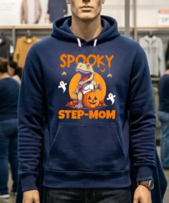 Spooky Step Mother T Rex Halloween Shirt