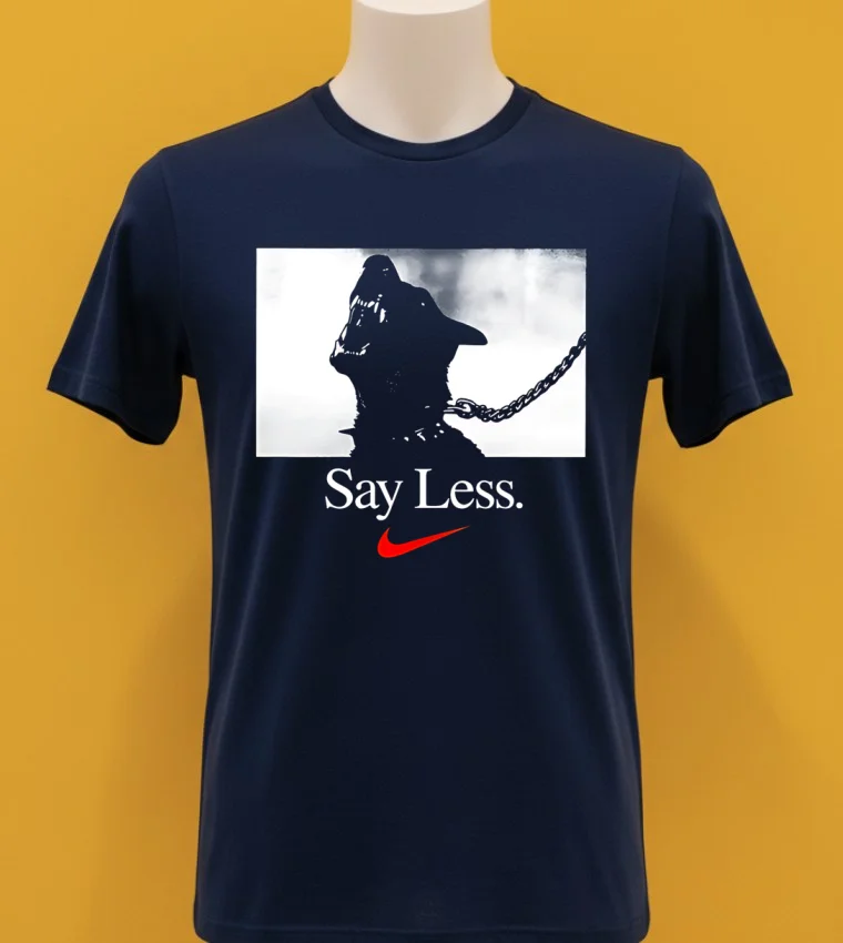 Sportswear Say Less Graphic Shirt - navy-shirt Sportswear Say Less Graphic Shirt Navy Shirt 1