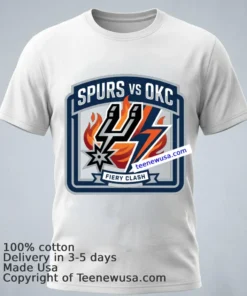 Spurs Vs Okc Fan Sports T Shirt
