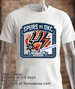 Spurs Vs Okc Fan Sports T Shirt