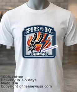 Spurs Vs Okc Fan Sports T Shirt