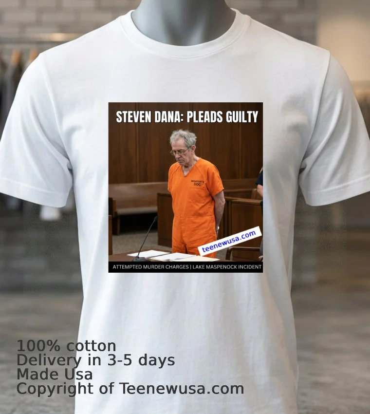 Steven Dana, 70, Is Facing Multiple Charges In Court T Shirt - white-t-shirt 3 Steven Dana 70 Is Facing Multiple Charges In Court T Shirt White T Shirt 3