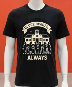 Stop School Violence In Our Hearts Always Memorial Shirt