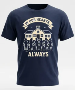 Stop School Violence In Our Hearts Always Memorial Shirt