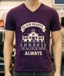 Stop School Violence In Our Hearts Always Memorial Shirt