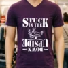 Stuck In The Upside Down Shirt Purple Shirt