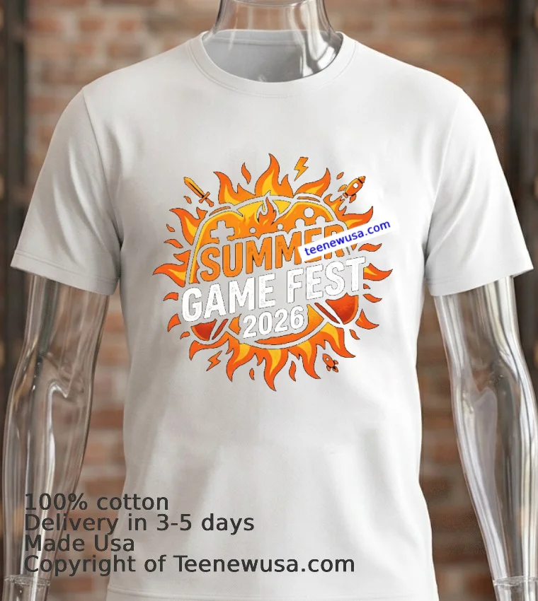 Summer Game Fest 2026 T Shirt White T Shirt 2