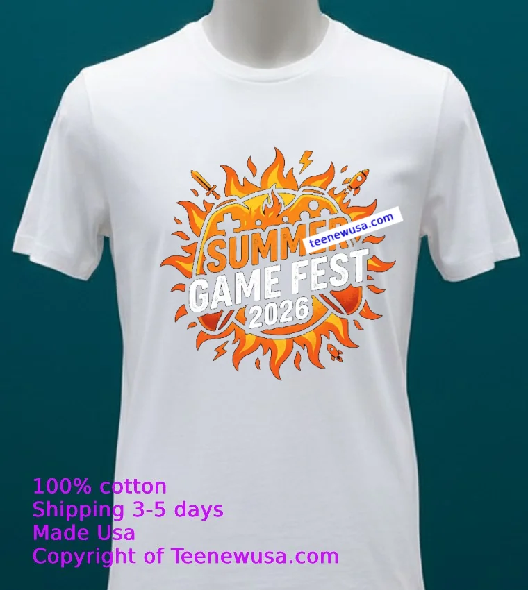 Summer Game Fest 2026 T Shirt - white-t-shirt 20 Summer Game Fest 2026 T Shirt White T Shirt 20