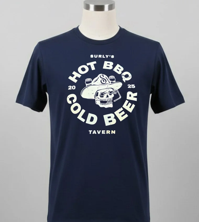 Surlys Hot Bbq Cold Beer 2025 Shirt Balck Shirt 1
