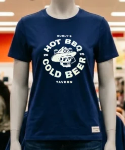 Surly S Hot Bbq Cold Beer 2025 Shirt
