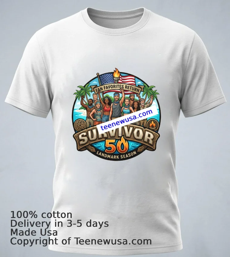 Survivor 50 Golden Era Reunion Shirt White T Shirt 1