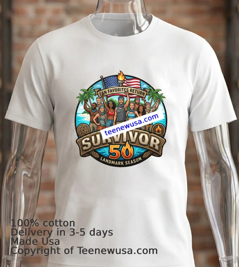 Survivor 50 Golden Era Reunion Shirt White T Shirt 2 1