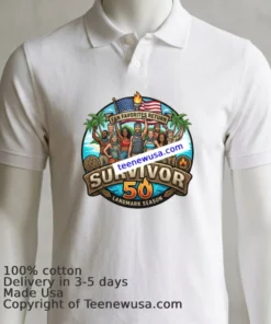 Survivor 50 Golden Era Reunion Shirt White T Shirt 7 1