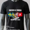 Sweden Vs Tunisia World Cup 2026 T Shirt Balck Shirt 2
