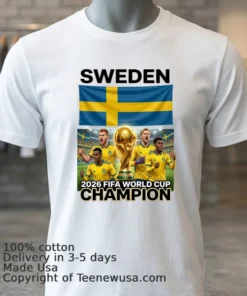 Sweden World Cup 2026 T Shirt