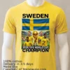 Sweden World Cup 2026 T Shirt Yellow T Shirt