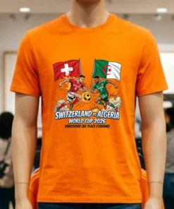 Switzerland Vs Algeria World Cup 2026 In Vancouver (Bc Place) T Shirt