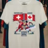 Switzerland Vs Canada World Cup 2026 T Shirt White T Shirt