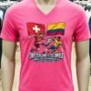 Switzerland Vs Colombia In The Round Of 16 Of The 2026 World Cup T Shirt Pink T Shirt