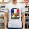 T Shirt For France Fans At The 2026 World Cup White T Shirt